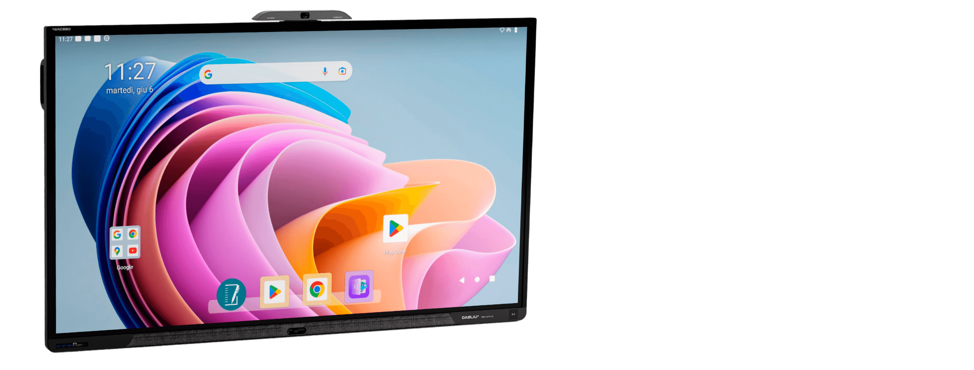 Interactive Displays<br />
DabliuTouch